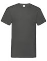 Heren T-shirts V hals Fruit of the Loom 61-066-0 Light Graphite